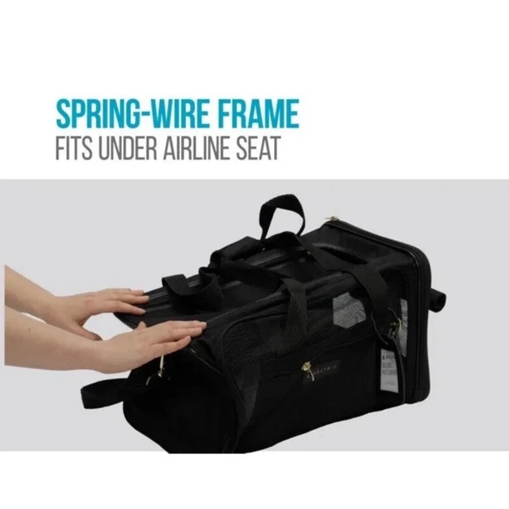 Sherpa Delta Deluxe Airline Approved‎ Pet Carrier, Medium Size Pet